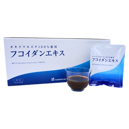 金秀バイオ フコイダンエキス 75ml×60袋の正規商品画像